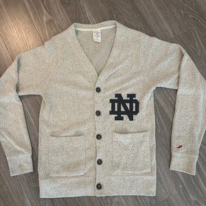 Notre Dame cardigan size small